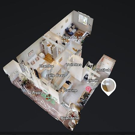 コロミエExpat Renting - Le Boheme Zen - Proche Airbusアパートメント エクステリア 写真